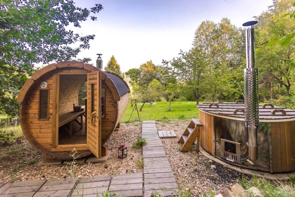 Enjoy Cozy Romance Hills Forest Gardens Views Sauna Whirlpool Bath Jablonne v Podjestedi Exterior photo